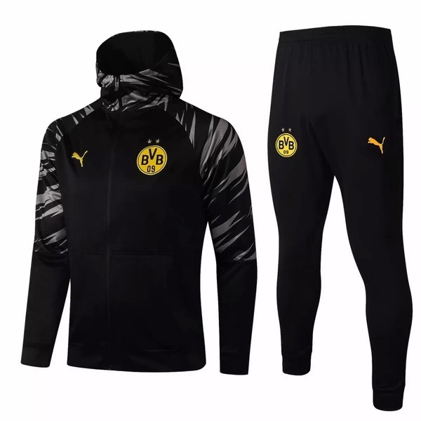 Chaqueta Con Capucha Borussia Dortmund 2021/22 Negro